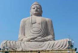 Big White Buddha Statue 6 feet - CRAFTS ODISHA