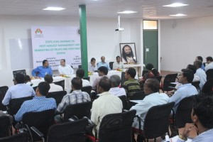 Seminar for farmers on managing produce