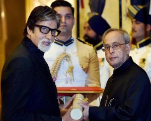 Amitabh Bachchan conferred Padma Vibhushan