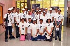 ISRO Visit enchants 20 School Students of Odisha