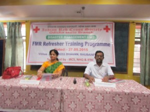 Indian Red Cross organizes 1st FMR Volunteers' Training