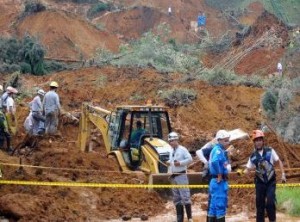 colombia landslide
