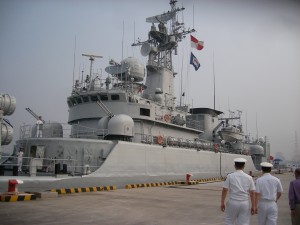 Guided Missile Frigate Tongling_ china