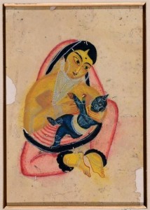 19th century Kalighat paintings