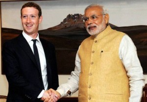 Mark Zuckerberg-PM Modi