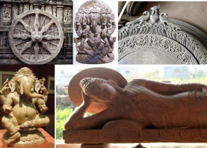 Odisha boasts of Stone and Wood Carvings Sculpture