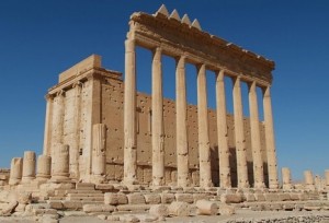 temple of Bel in Syria's Palmyra