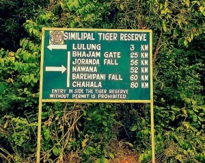 Signboard_inside_Simlipal_National_Park