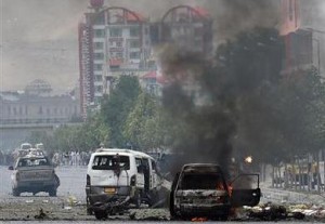 blast in Afghanistan