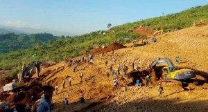 Myanmar landslide