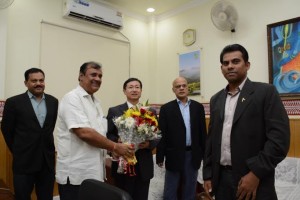 Chinese Delegation with Tourism Minister