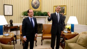 Hollande, Obama