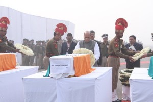 Rajnath Singh-BSF Troops