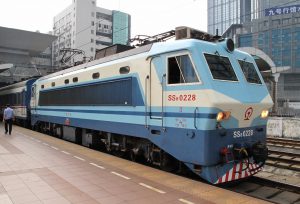 China locomotive train