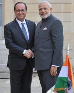 Francois Hollande-Modi