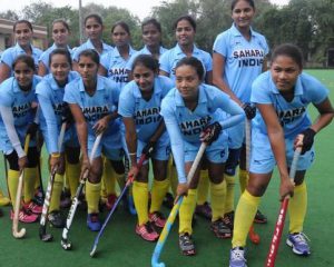 Indian women's hockey squad