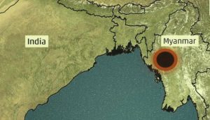 Earthquake Myanmar-India