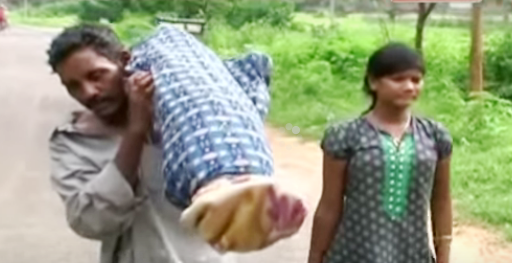 Denied A Mortuary Van Man Walks 10 Km Carrying Wifes Body Odisha News Insight