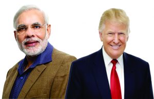 Narendra Modi - Donald Trump
