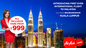 AirAsia-Bhubaneswar-Kuala Lumpur flight