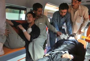 multiple Blasts in Charsadda Dist-pakistan