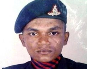 Indian Army Jawan Roy Mathew