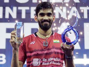 Srikanth wins French Open Super Series