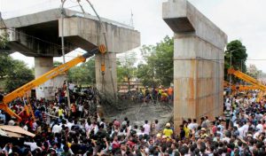 Bomikhal Flyover Collapse