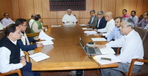 Naveen Patnaik-Review Meeting on Crop loss