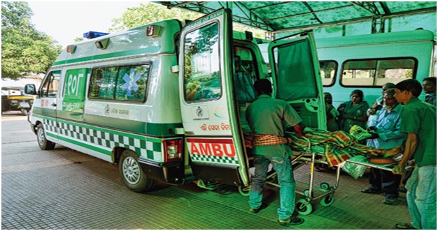 Ambulance in Odisha Late