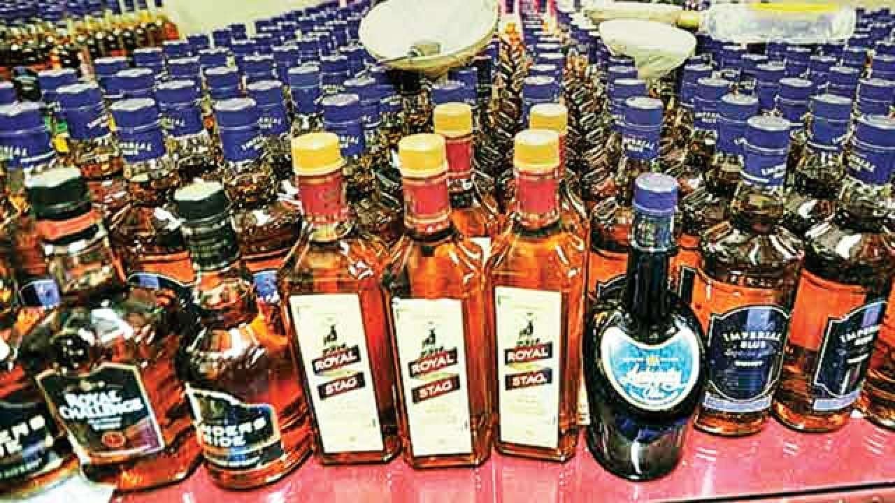 Foreign Liquor Seized Bhubaneswar Police