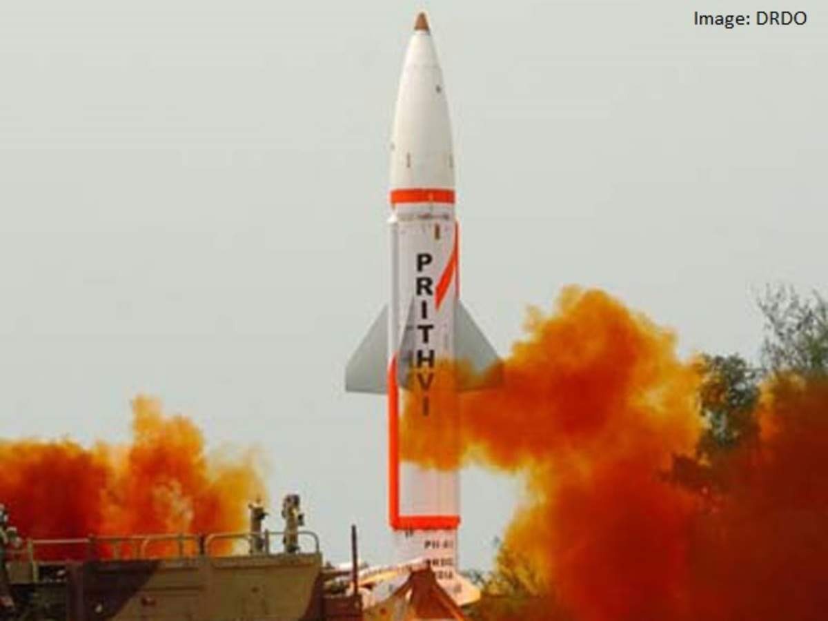 Odisha Prithvi-2 Missiles Test
