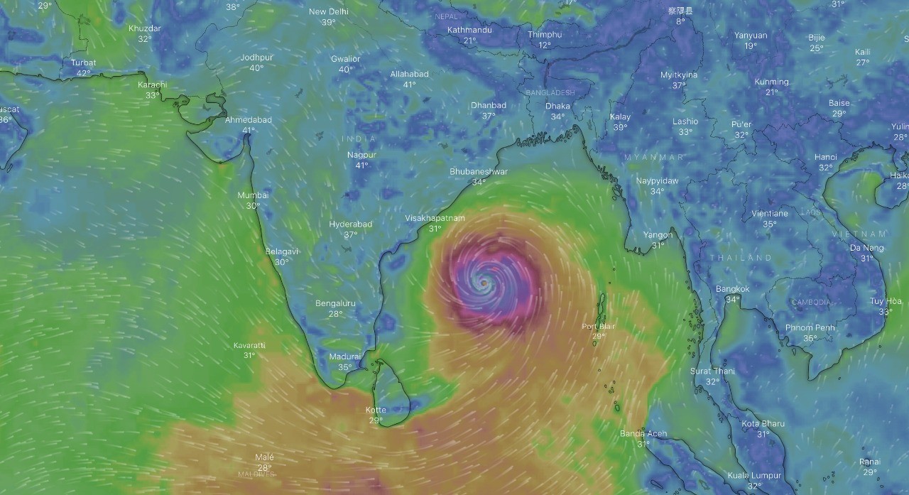 Odisha Cyclone Amphan Update
