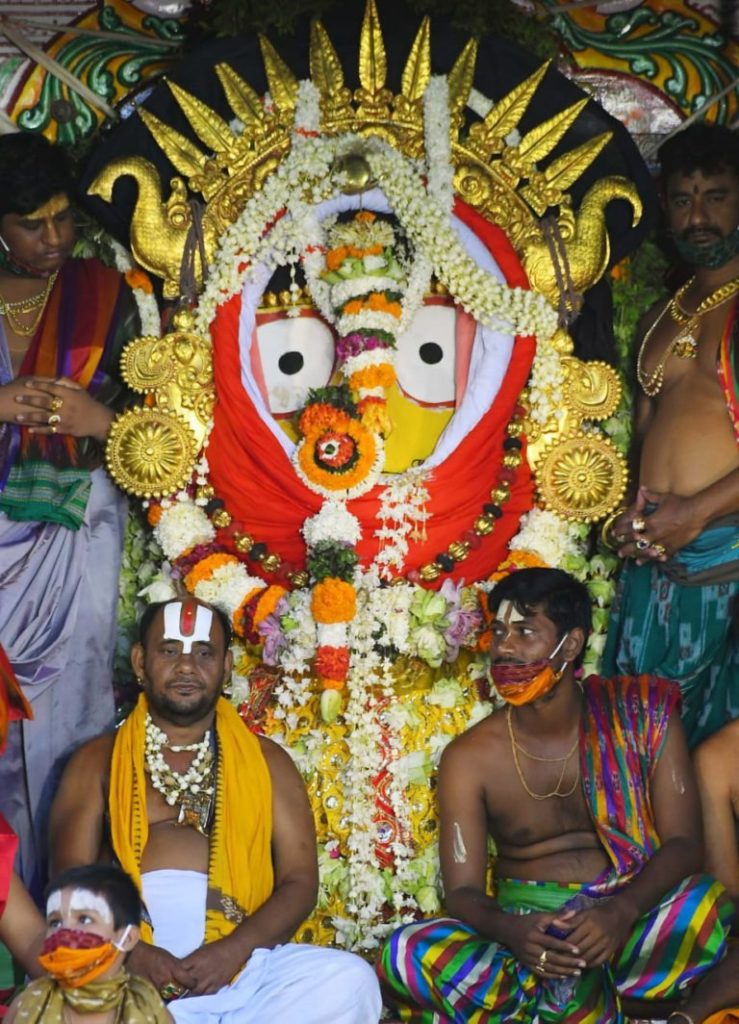Odisha Puri Jagganath Sunabesa Rath Jatra 2