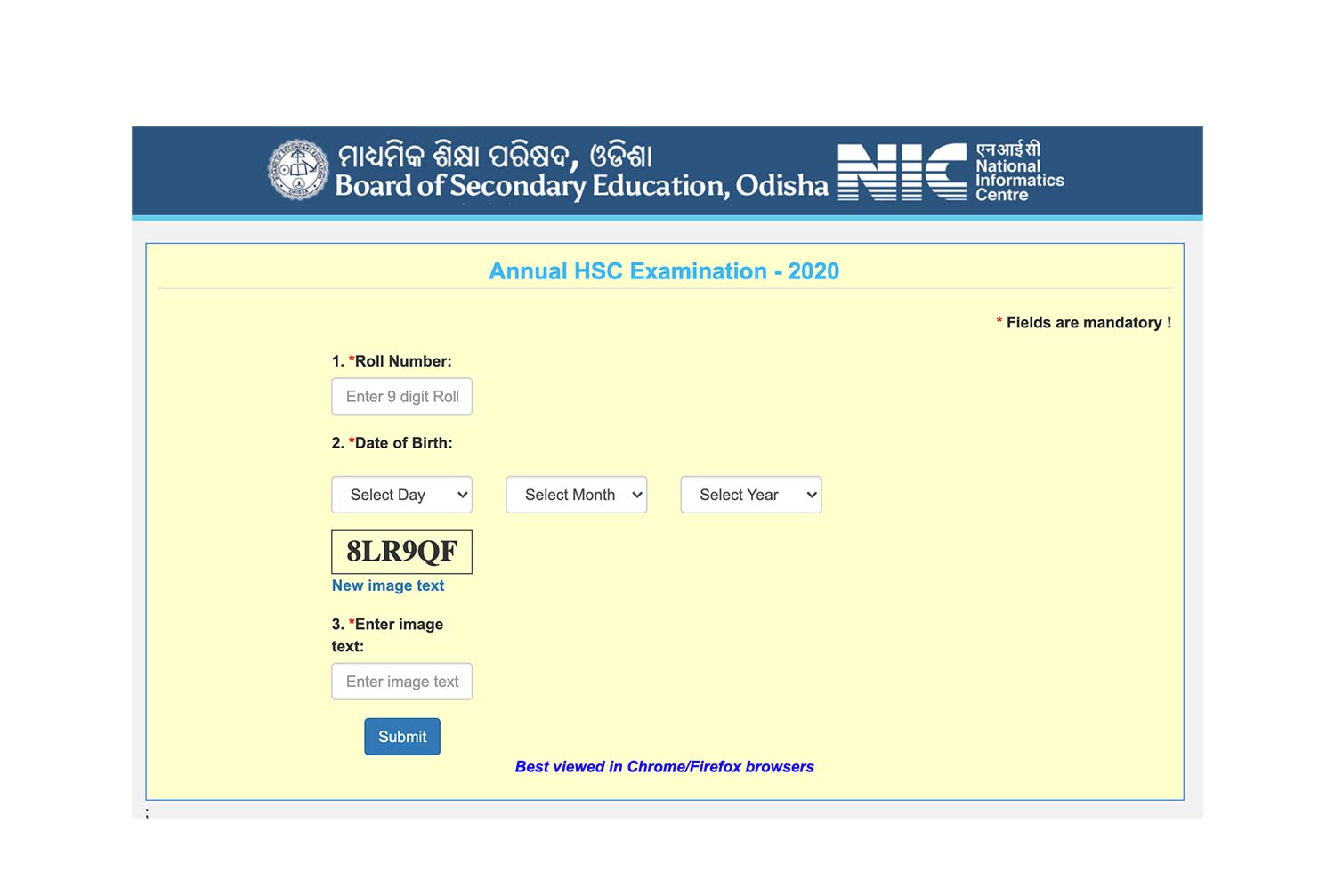 Odisha BSE 10th Result Website Link 2020 - Odisha …