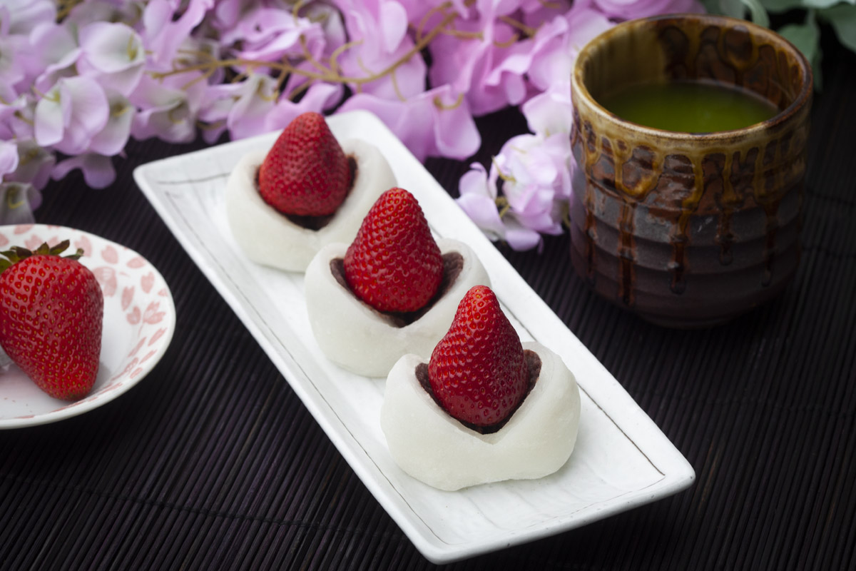 Strawberry Mochi