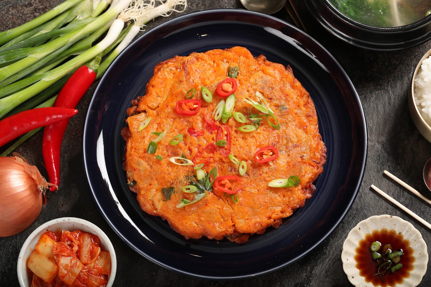 Kimchi Pancake