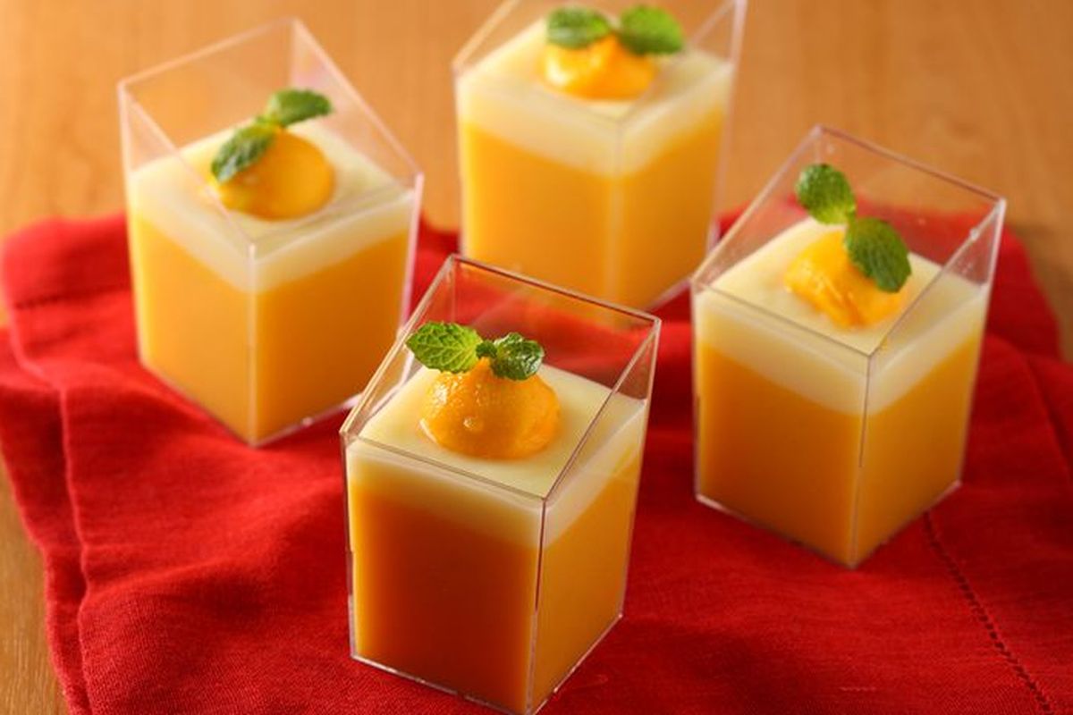 Puding Mangga Susu, Kombinasi Lezat yang Bikin Ketagihan