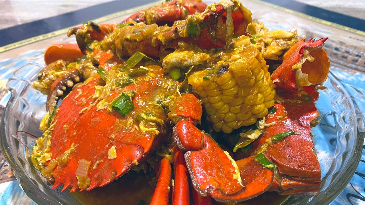 Kepiting Saus Padang