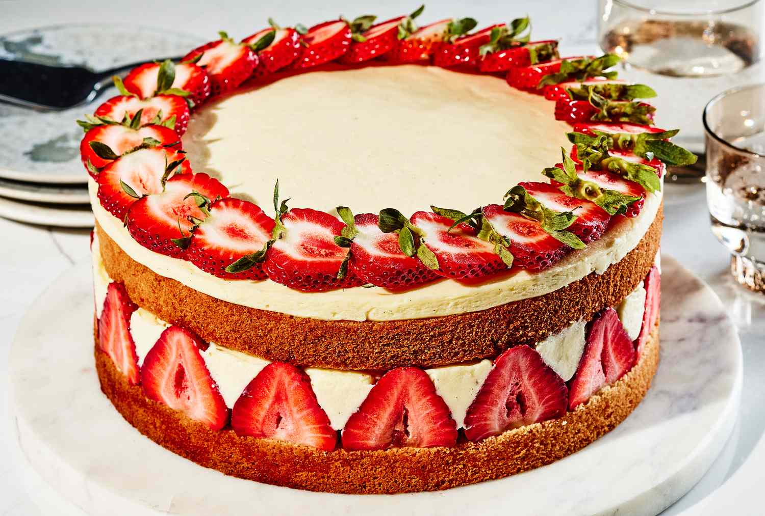 Fraisier Cake