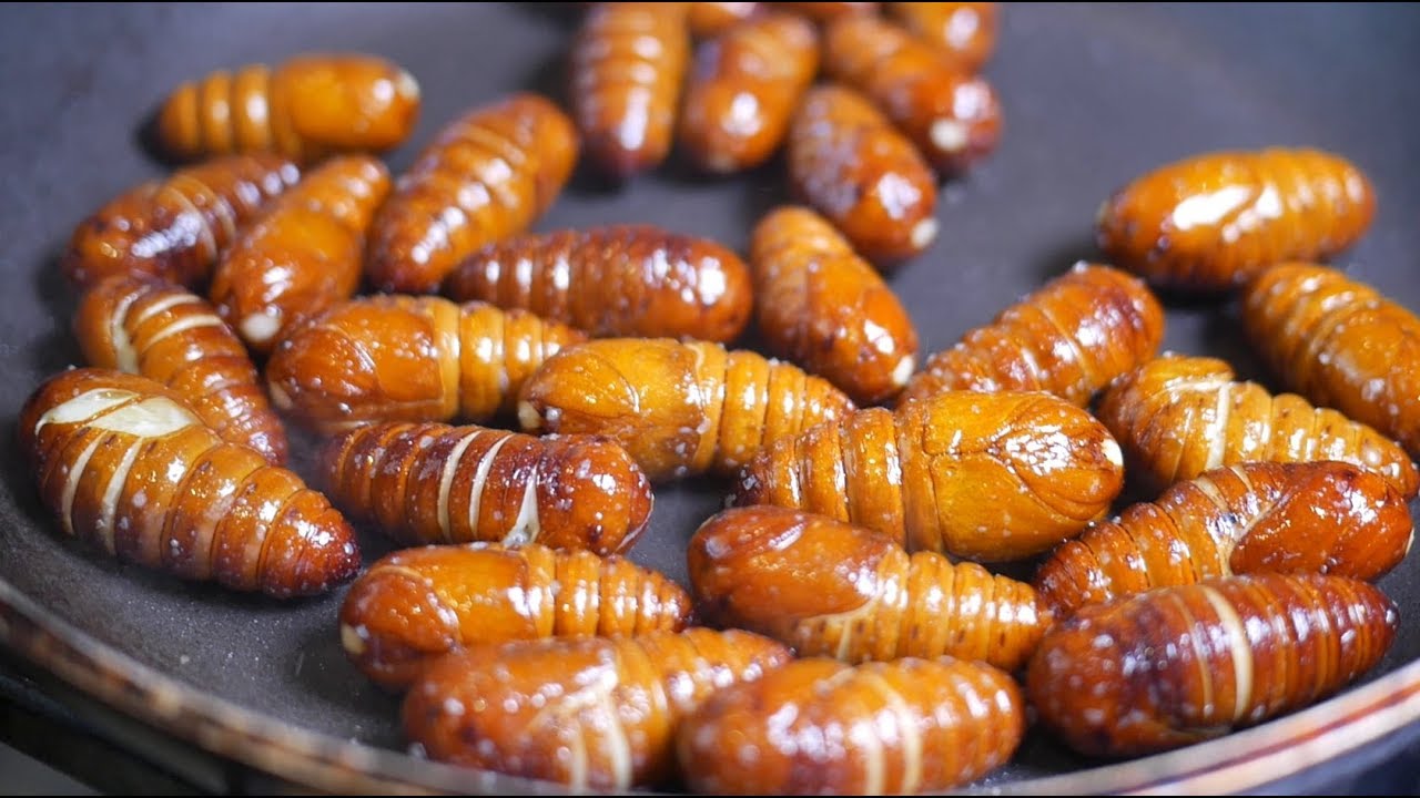 Silkworm Pupae