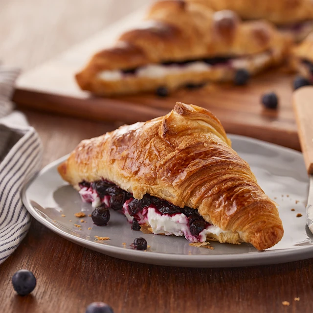 Blueberry Croissant