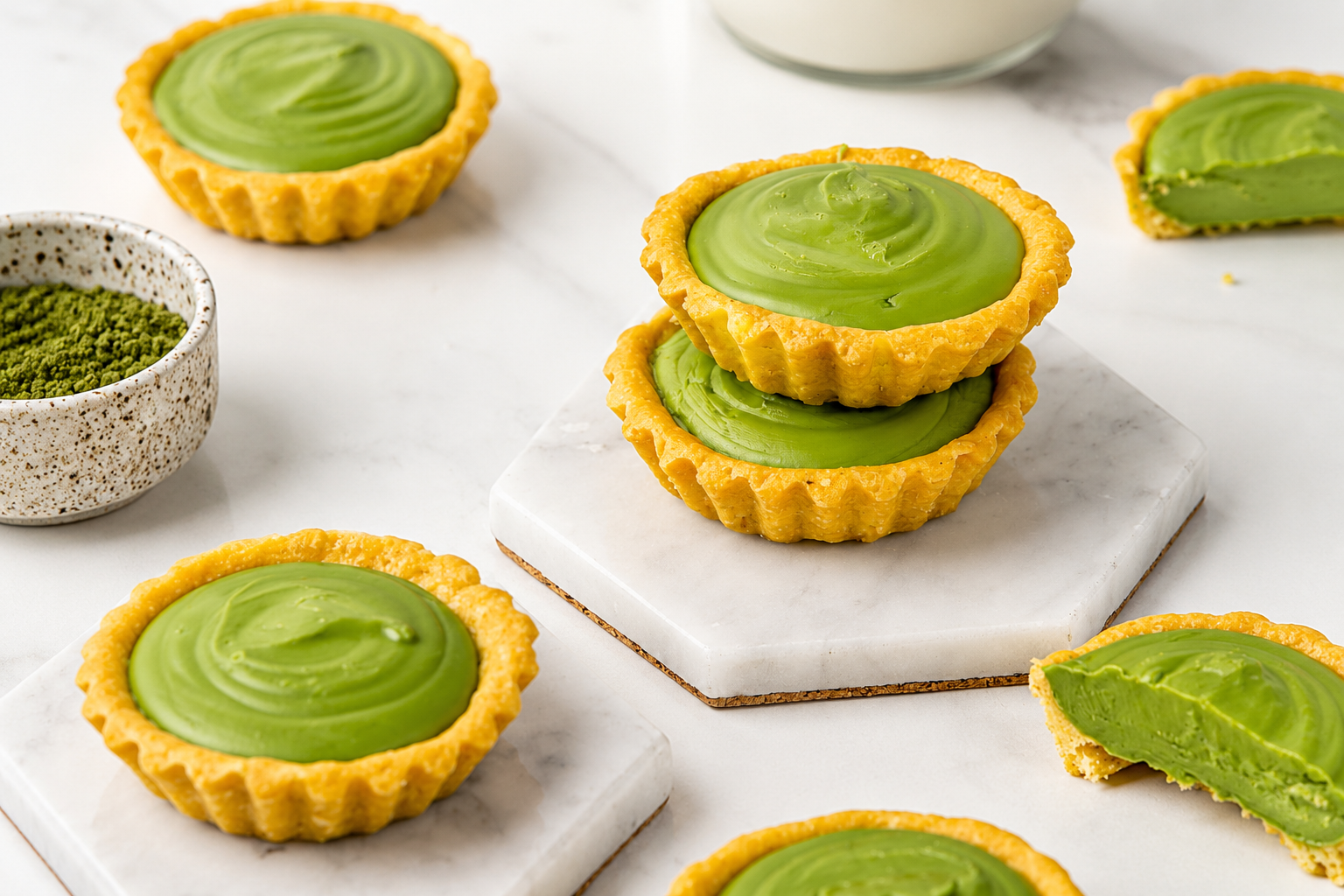 Pie Susu Matcha