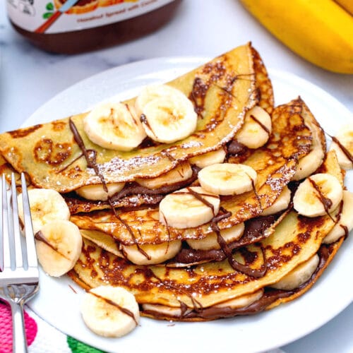 Choco Banana Crepe