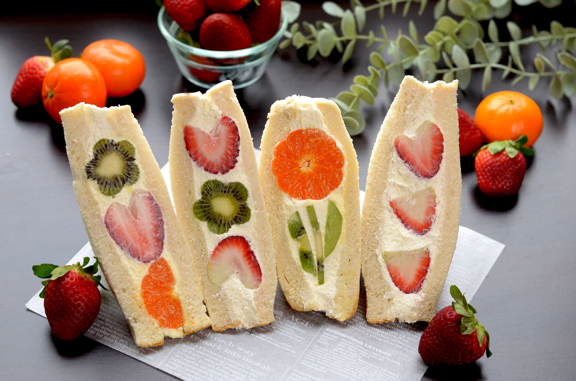 Japanese Fruit Sandwich